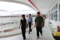 รต้อนรับ ศาสตราจารย์ ดร.มาริ ทานากะ พร้อมด้วยนักศึกษาและทีมวิจัย จาก มหาวิทยาลัยกุนมะ ประเทศญี่ปุ่น ในโอกาสเข้าเยี่ยมชมโรงเรียนฯ