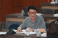 ให้การต้อนรับคณะอาคันตุกะจาก Busan National University of Education