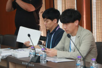 ให้การต้อนรับคณะอาคันตุกะจาก Busan National University of Education