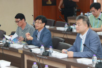 ให้การต้อนรับคณะอาคันตุกะจาก Busan National University of Education