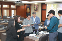 ให้การต้อนรับคณะอาคันตุกะจาก Busan National University of Education