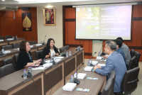 ให้การต้อนรับคณะอาคันตุกะจาก Busan National University of Education