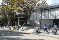 คณะศึกษาศาสตร์ มช. ติดตามความก้าวหน้าโครงการปรับปรุงโรงอาหารและอาคารกิจกรรมนักศึกษา