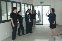 คณะศึกษาศาสตร์ มช. ติดตามความก้าวหน้าโครงการปรับปรุงโรงอาหารและอาคารกิจกรรมนักศึกษา