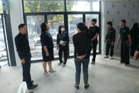 คณะศึกษาศาสตร์ มช. ติดตามความก้าวหน้าโครงการปรับปรุงโรงอาหารและอาคารกิจกรรมนักศึกษา