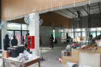 คณะศึกษาศาสตร์ มช. ติดตามความก้าวหน้าโครงการปรับปรุงโรงอาหารและอาคารกิจกรรมนักศึกษา