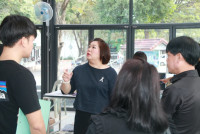 คณะศึกษาศาสตร์ มช. ติดตามความก้าวหน้าโครงการปรับปรุงโรงอาหารและอาคารกิจกรรมนักศึกษา