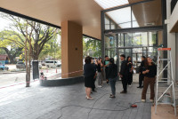 คณะศึกษาศาสตร์ มช. ติดตามความก้าวหน้าโครงการปรับปรุงโรงอาหารและอาคารกิจกรรมนักศึกษา