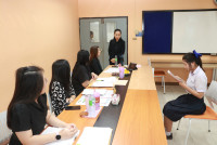 รองคณบดีศึกษาศาสตร์ มช. ตรวจเยี่ยมสนามสอบสัมภาษณ์ TCAS 1 พร้อมส่งกำลังใจผู้สมัครและทีมงาน