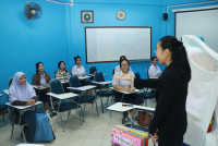 รองคณบดีศึกษาศาสตร์ มช. ตรวจเยี่ยมสนามสอบสัมภาษณ์ TCAS 1 พร้อมส่งกำลังใจผู้สมัครและทีมงาน