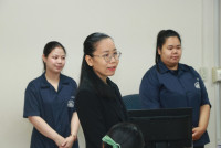 รองคณบดีศึกษาศาสตร์ มช. ตรวจเยี่ยมสนามสอบสัมภาษณ์ TCAS 1 พร้อมส่งกำลังใจผู้สมัครและทีมงาน