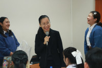 รองคณบดีศึกษาศาสตร์ มช. ตรวจเยี่ยมสนามสอบสัมภาษณ์ TCAS 1 พร้อมส่งกำลังใจผู้สมัครและทีมงาน