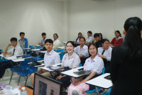 รองคณบดีศึกษาศาสตร์ มช. ตรวจเยี่ยมสนามสอบสัมภาษณ์ TCAS 1 พร้อมส่งกำลังใจผู้สมัครและทีมงาน