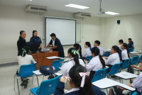 รองคณบดีศึกษาศาสตร์ มช. ตรวจเยี่ยมสนามสอบสัมภาษณ์ TCAS 1 พร้อมส่งกำลังใจผู้สมัครและทีมงาน