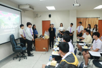 รองคณบดีศึกษาศาสตร์ มช. ตรวจเยี่ยมสนามสอบสัมภาษณ์ TCAS 1 พร้อมส่งกำลังใจผู้สมัครและทีมงาน