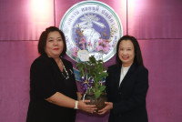 ผู้บริหารคณะศึกษาศาสตร์ แสดงความยินดีแก่ผู้บริหารและคณาจารย์ในโอกาสดำรงตำแหน่งทางวิชาการที่สูงขึ้น ในการประชุมคณะกรรมการบริหารประจำคณะ ครั้งที่ 12/2568