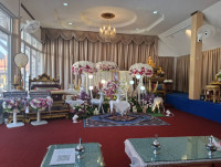 ผู้บริหาร คณาจารย์ คณาจารย์อาวุโส และเจ้าหน้าที่ คณะศึกษาศาสตร์ มช. ร่วมพิธีบำเพ็ญกุศลสวดอภิธรรม รองศาสตราจารย์ ดร.ต่าย เซียงฉี