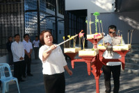 คณะศึกษาศาสตร์ มช. จัดพิธีทำบุญโรงอาหารและอาคารกิจกรรมนักศึกษา หลังปรับปรุงเสร็จสิ้น