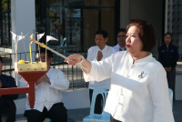 คณะศึกษาศาสตร์ มช. จัดพิธีทำบุญโรงอาหารและอาคารกิจกรรมนักศึกษา หลังปรับปรุงเสร็จสิ้น