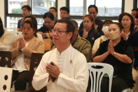 คณะศึกษาศาสตร์ มช. จัดพิธีทำบุญโรงอาหารและอาคารกิจกรรมนักศึกษา หลังปรับปรุงเสร็จสิ้น