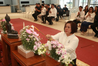 คณะศึกษาศาสตร์ มช. จัดพิธีทำบุญโรงอาหารและอาคารกิจกรรมนักศึกษา หลังปรับปรุงเสร็จสิ้น