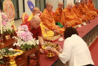 คณะศึกษาศาสตร์ มช. จัดพิธีทำบุญโรงอาหารและอาคารกิจกรรมนักศึกษา หลังปรับปรุงเสร็จสิ้น