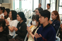 คณะศึกษาศาสตร์ มช. จัดพิธีทำบุญโรงอาหารและอาคารกิจกรรมนักศึกษา หลังปรับปรุงเสร็จสิ้น