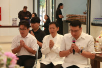 คณะศึกษาศาสตร์ มช. จัดพิธีทำบุญโรงอาหารและอาคารกิจกรรมนักศึกษา หลังปรับปรุงเสร็จสิ้น