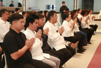 คณะศึกษาศาสตร์ มช. จัดพิธีทำบุญโรงอาหารและอาคารกิจกรรมนักศึกษา หลังปรับปรุงเสร็จสิ้น