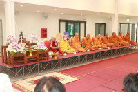 คณะศึกษาศาสตร์ มช. จัดพิธีทำบุญโรงอาหารและอาคารกิจกรรมนักศึกษา หลังปรับปรุงเสร็จสิ้น