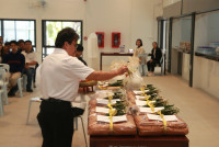 คณะศึกษาศาสตร์ มช. จัดพิธีทำบุญโรงอาหารและอาคารกิจกรรมนักศึกษา หลังปรับปรุงเสร็จสิ้น