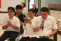 คณะศึกษาศาสตร์ มช. จัดพิธีทำบุญโรงอาหารและอาคารกิจกรรมนักศึกษา หลังปรับปรุงเสร็จสิ้น