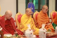 คณะศึกษาศาสตร์ มช. จัดพิธีทำบุญโรงอาหารและอาคารกิจกรรมนักศึกษา หลังปรับปรุงเสร็จสิ้น