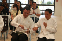 คณะศึกษาศาสตร์ มช. จัดพิธีทำบุญโรงอาหารและอาคารกิจกรรมนักศึกษา หลังปรับปรุงเสร็จสิ้น