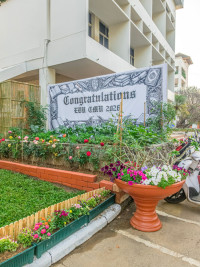 คณะศึกษาศาสตร์​ มช. ร่วมการประกวดความสวยงามและการตกแต่งภูมิทัศน์ เนื่องในพิธีพระราชทานปริญญาบัตร ครั้งที่ 60