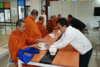 คณะศึกษาศาสตร์ มช. จัดพิธีทำบุญตักบาตรเนื่องในงานกิจกรรมรำลึกพระคุณครู ประจำปี 2569