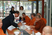 คณะศึกษาศาสตร์ มช. จัดพิธีทำบุญตักบาตรเนื่องในงานกิจกรรมรำลึกพระคุณครู ประจำปี 2569