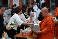 คณะศึกษาศาสตร์ มช. จัดพิธีทำบุญตักบาตรเนื่องในงานกิจกรรมรำลึกพระคุณครู ประจำปี 2569