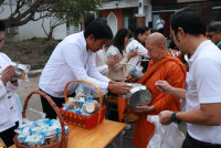 คณะศึกษาศาสตร์ มช. จัดพิธีทำบุญตักบาตรเนื่องในงานกิจกรรมรำลึกพระคุณครู ประจำปี 2569