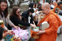 คณะศึกษาศาสตร์ มช. จัดพิธีทำบุญตักบาตรเนื่องในงานกิจกรรมรำลึกพระคุณครู ประจำปี 2569