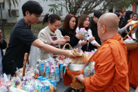 คณะศึกษาศาสตร์ มช. จัดพิธีทำบุญตักบาตรเนื่องในงานกิจกรรมรำลึกพระคุณครู ประจำปี 2569