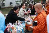 คณะศึกษาศาสตร์ มช. จัดพิธีทำบุญตักบาตรเนื่องในงานกิจกรรมรำลึกพระคุณครู ประจำปี 2569