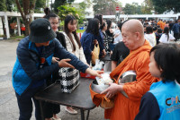 คณะศึกษาศาสตร์ มช. จัดพิธีทำบุญตักบาตรเนื่องในงานกิจกรรมรำลึกพระคุณครู ประจำปี 2569