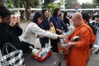 คณะศึกษาศาสตร์ มช. จัดพิธีทำบุญตักบาตรเนื่องในงานกิจกรรมรำลึกพระคุณครู ประจำปี 2569