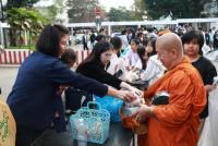 คณะศึกษาศาสตร์ มช. จัดพิธีทำบุญตักบาตรเนื่องในงานกิจกรรมรำลึกพระคุณครู ประจำปี 2569