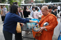 คณะศึกษาศาสตร์ มช. จัดพิธีทำบุญตักบาตรเนื่องในงานกิจกรรมรำลึกพระคุณครู ประจำปี 2569
