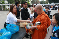 คณะศึกษาศาสตร์ มช. จัดพิธีทำบุญตักบาตรเนื่องในงานกิจกรรมรำลึกพระคุณครู ประจำปี 2569