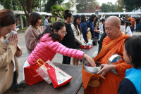 คณะศึกษาศาสตร์ มช. จัดพิธีทำบุญตักบาตรเนื่องในงานกิจกรรมรำลึกพระคุณครู ประจำปี 2569