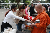 คณะศึกษาศาสตร์ มช. จัดพิธีทำบุญตักบาตรเนื่องในงานกิจกรรมรำลึกพระคุณครู ประจำปี 2569