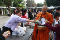 คณะศึกษาศาสตร์ มช. จัดพิธีทำบุญตักบาตรเนื่องในงานกิจกรรมรำลึกพระคุณครู ประจำปี 2569